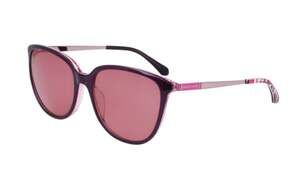 Draper James DJ7038 Merlot Square Sunglasses 56mm- NWOT- MSRP $118